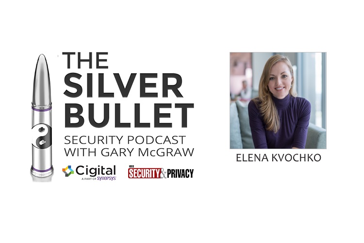 Elena Kvochko and Silver Bullet logo