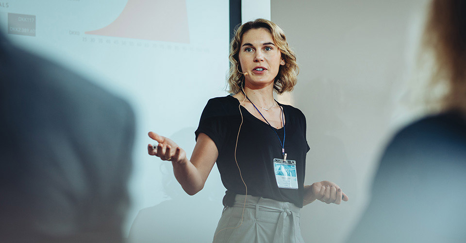 speaker at conference